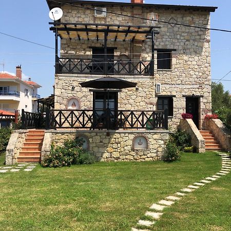 Holliday Stone Villa Psakoudia Bagian luar foto